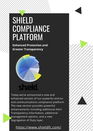 Shield Compliance Platform | Enhanced Protection and Greater Transparency