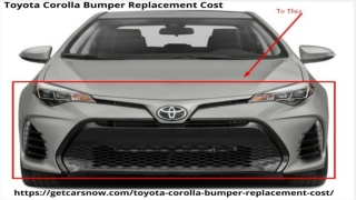 Toyota Corolla Bumper Replacement Cost||USA||New Jersey||