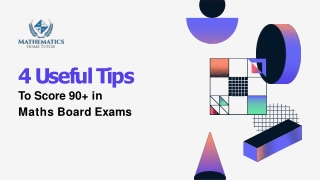 4 Useful Tips to score a 90  Math Board Exams