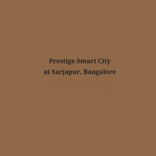 Prestige Smart City - brochure