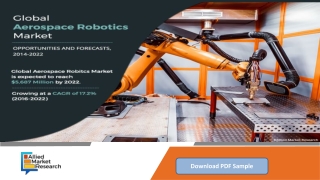 Aerospace Robotics Market is Projected to Grow $5,687 million by 2022