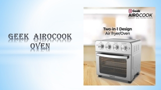 Geek Chef AiroCook 23L Smart Air Fryer Oven Toaster Grill | Harkin