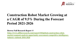 Construction Robot Market