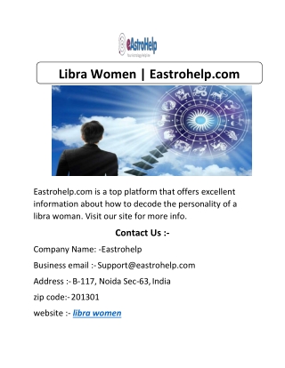 Libra Women | Eastrohelp.com