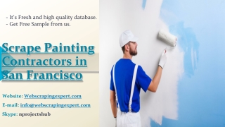 Scrape Painting Contractors in San Francisco