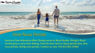 Dive Nusa Penida