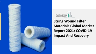 String Wound Filter Materials Market Current Trends, Opportunities 2030