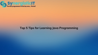 java training