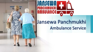 24 hrs Emergency ICU Ambulance Service is Available in Muzaffarpur by Jansewa