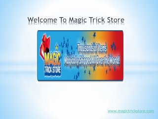 Magic Trick Store
