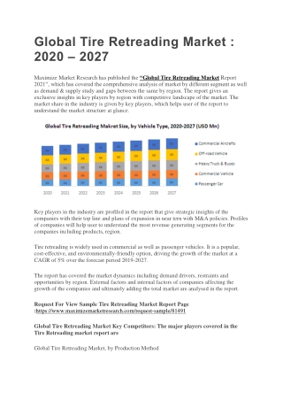 Global Tire Retreading Market