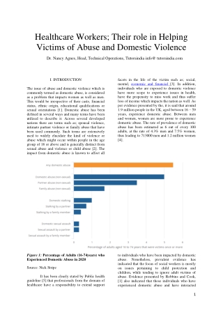 Healthcare Workers; Their role in Helping Victims of Abuse and Domestic Violence uk uae (1)