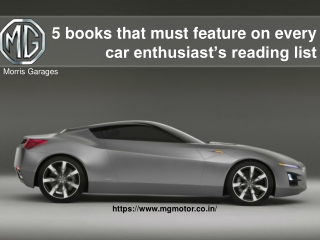 5 books that must feature on every car enthusiast’s reading list