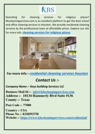 residential cleaning services houston ASS