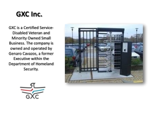 Perimeter Security Protection | GXC Inc.
