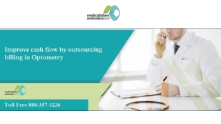 Improve cash flow by outsourcing billing in Optometry