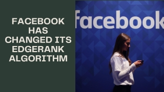 Facebook Has Changed Its Edgerank Algorithm