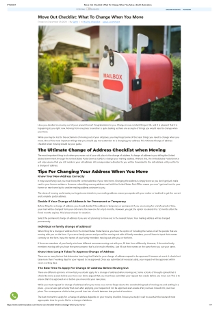 Move Out Checklist_ What To Change When You Move _ Earth Relocation