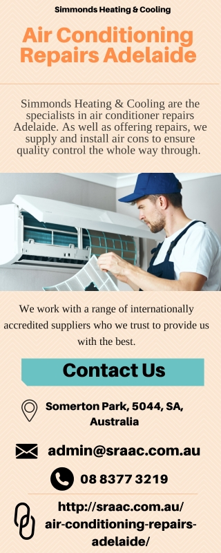 Air Conditioning Repairs Adelaide