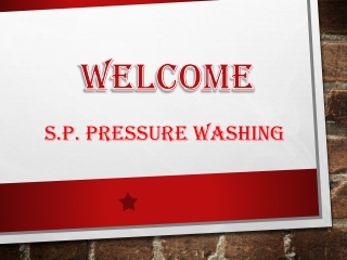 S.P. Pressure Washing