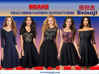 Small Order Clothing Manufacturers