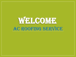 Best Roofing in Arleston