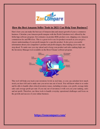 How the Best Amazon Seller Tools in 2021 Can Help Your Business