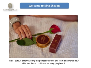 Welcome to King Shaving