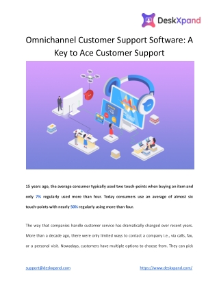 Omnichannel Customer Support Software_ A Key to Ace Customer Support