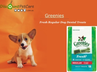 Buy Greenies Fresh Regular Pet Food For Dogs Online - DiscountPetCare