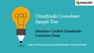 Salesforce OmniStudio Consultant Dumps