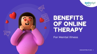 Benefits of online therapy