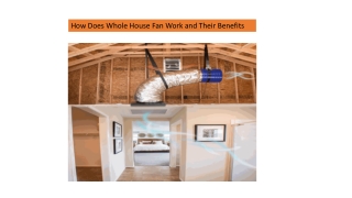 How Does Whole House Fan Work and Their Benefits