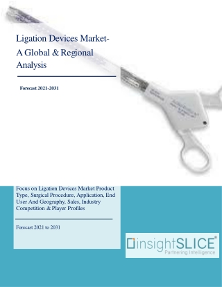 Ligation Devices Market Share, Trends, Analysis and Forecasts, 2021 - 2031