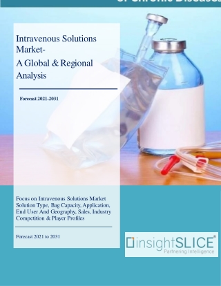 Intravenous Solutions Market Share, Trends, Analysis and Forecasts, 2021 - 2031