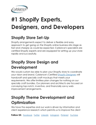 Shopify Experts