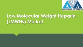 Low Molecular Weight Heparin (LMWHs) Market – Major Technology Giants in Buzz Ag