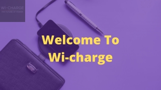 RF wireless charging