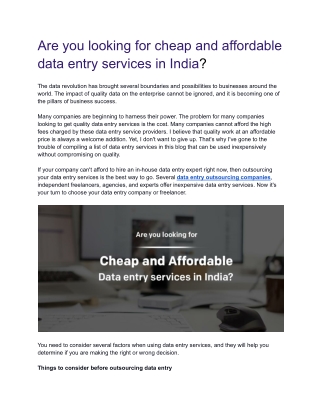 Are you looking for cheap and affordable data entry services in India (1)