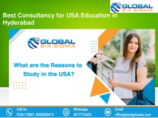 Best Consultancy for USA Education in Hyderabad