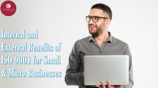 Internal and External Benefits of ISO 9001 for Small & Micro Businesses