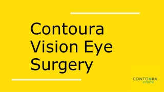 Contoura Vision Eye Surgery