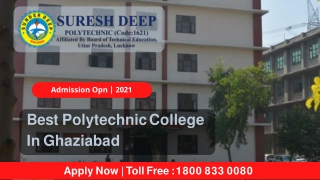 Courses offered by the polytechnic college in Ghaziabad.