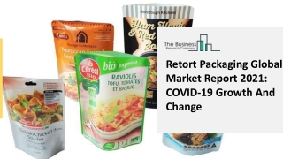 (2021-2030) Retort Packaging Market Size, Share, Growth And Trends