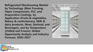Refrigerated Warehousing Market