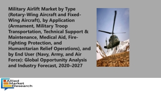 Military Airlift market