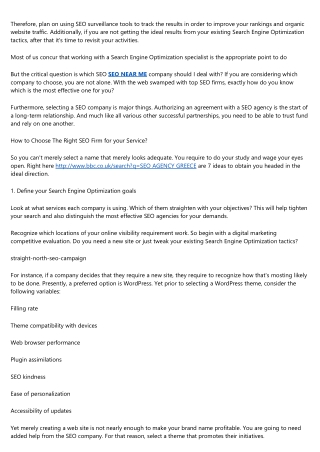 The Most Innovative Things Happening With SEO NEAR ME