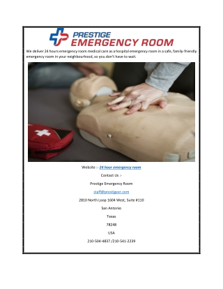 24 hours emergency room near me|Prestigeer.com