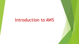 Introduction to AWS