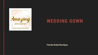 Best Bridal Boutique Florida